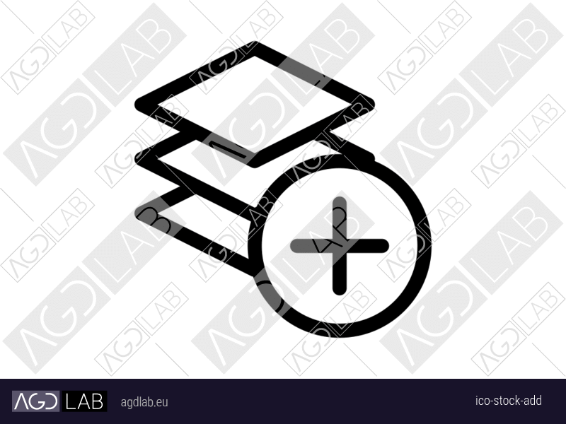 Stock add icon