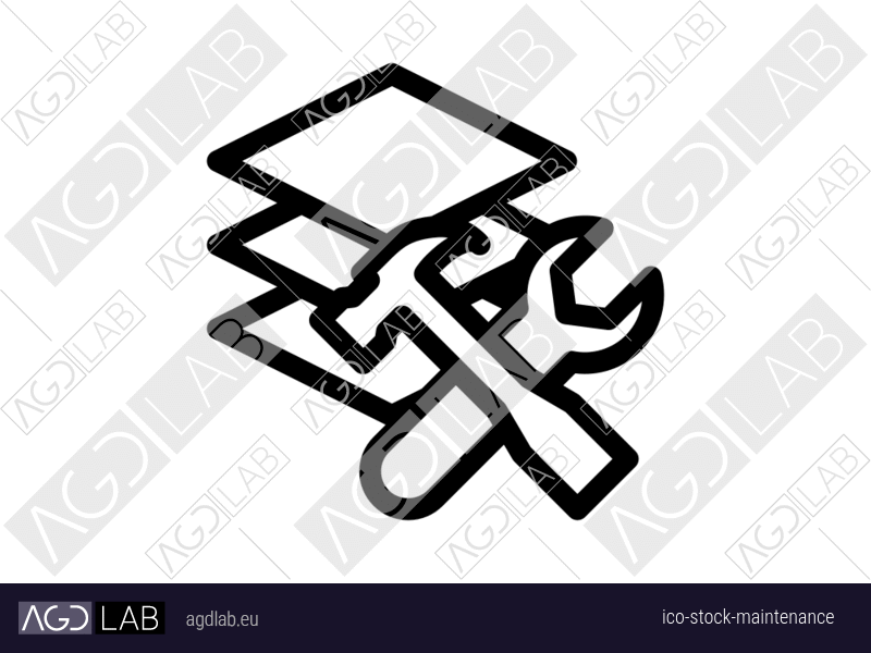 Stock maintenance icon