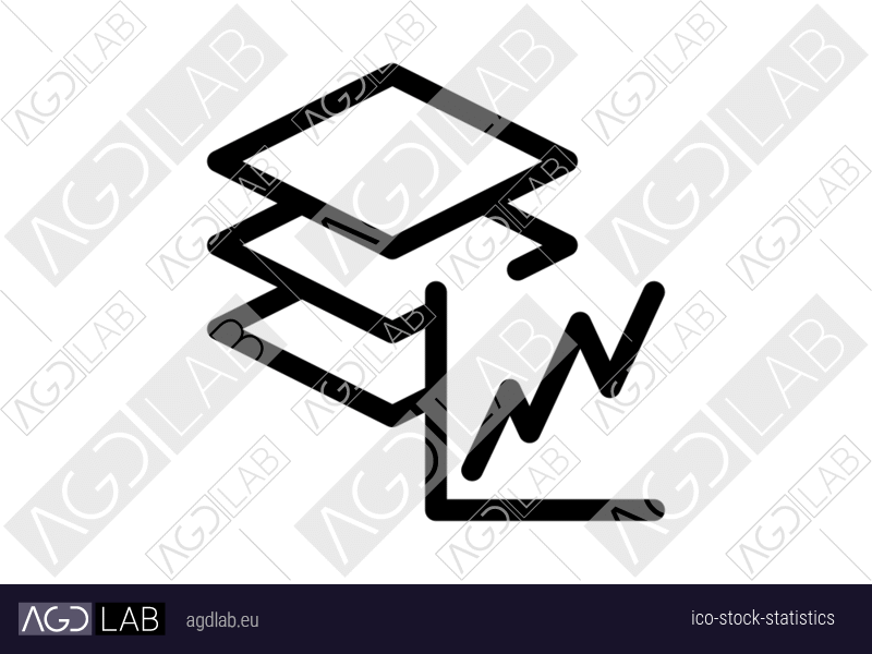 Stock statistics icon
