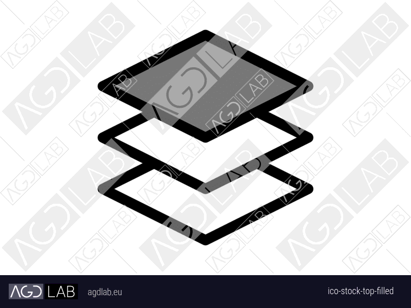 Stock top filled icon