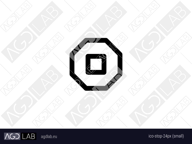 Stop 24px (small) icon