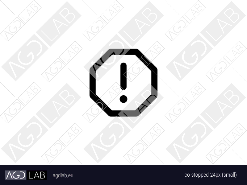 Stopped 24px (small) icon