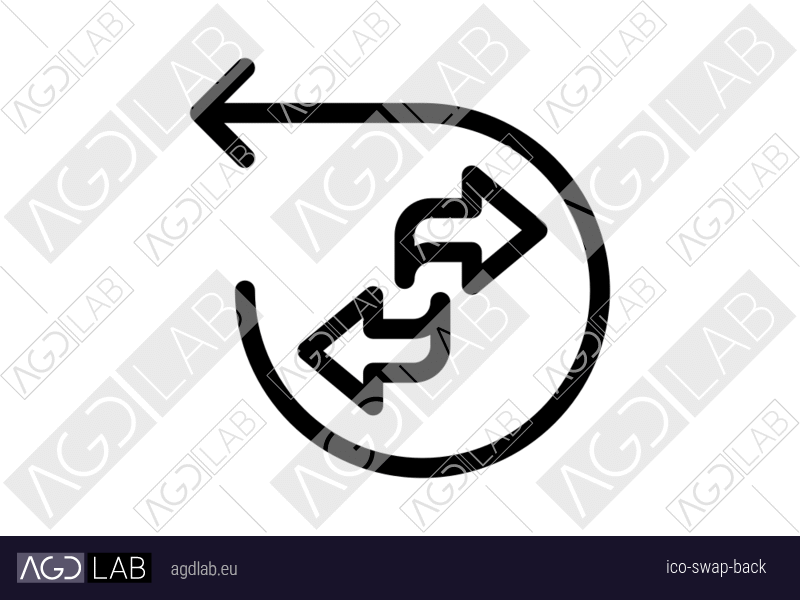 Swap back icon