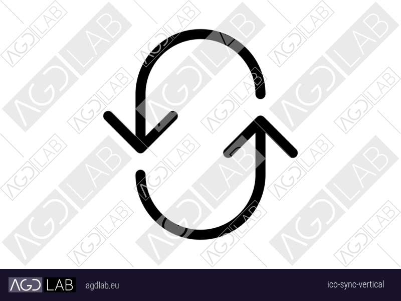 Sync vertical icon