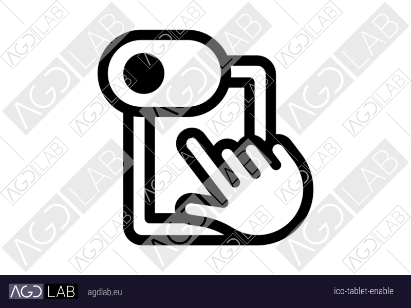Tablet enable icon