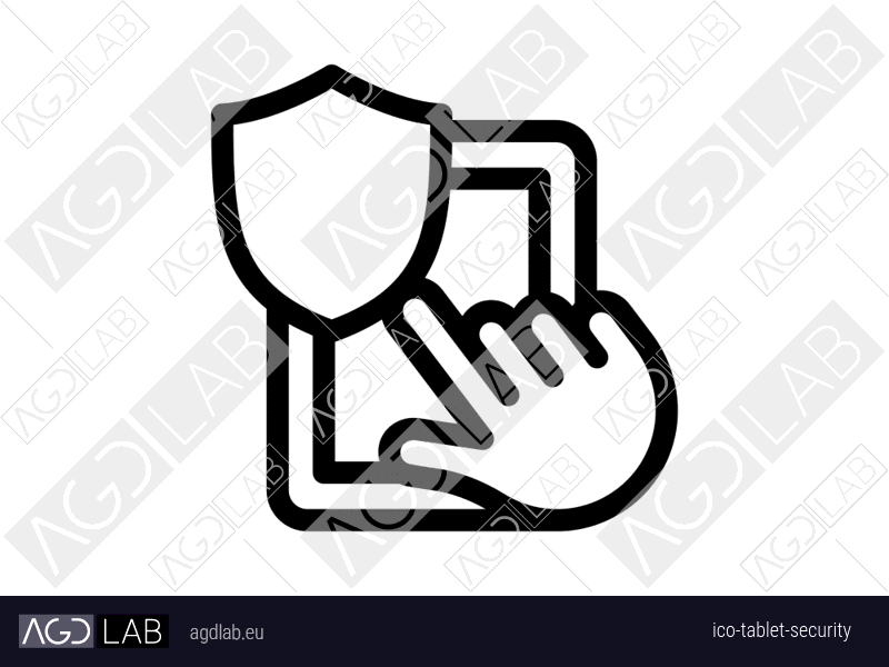 Tablet security icon