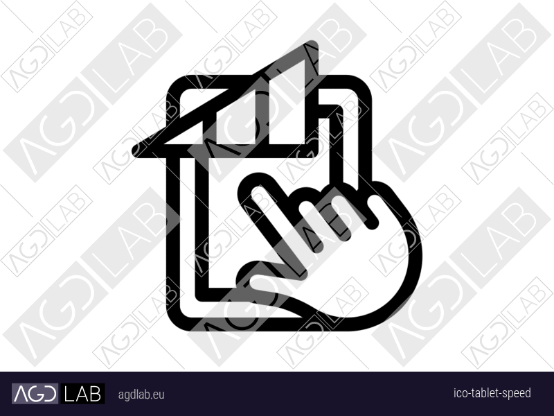 Tablet speed icon