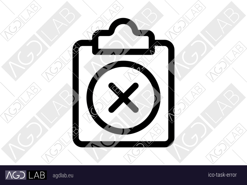 Task error icon