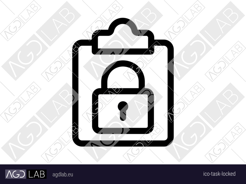 Task locked icon
