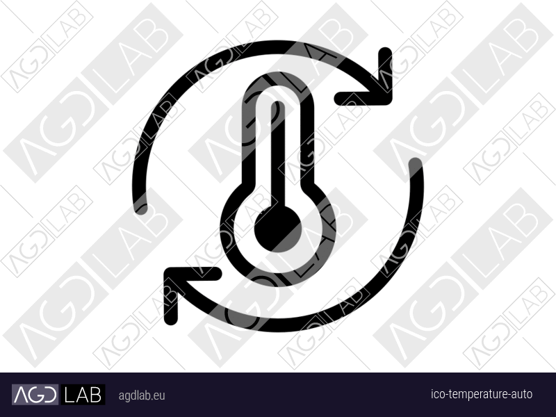 Temperature auto icon