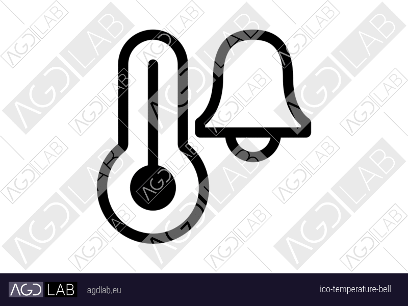 Temperature bell icon