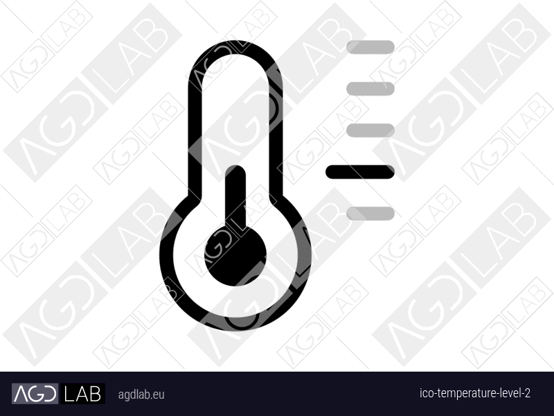 Temperature level 2 icon