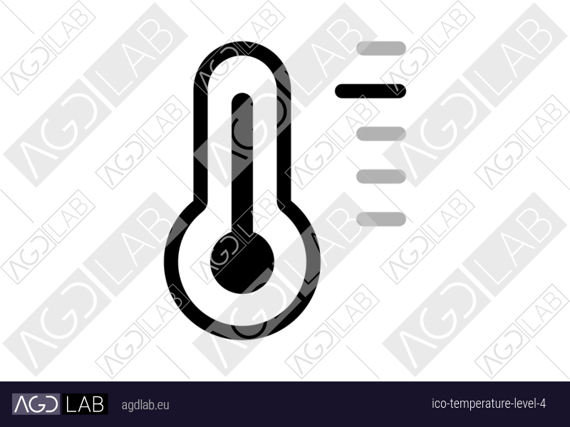 Temperature level 4 icon