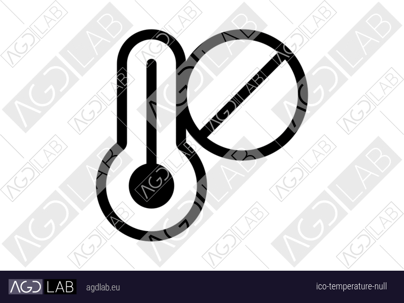 Temperature null icon