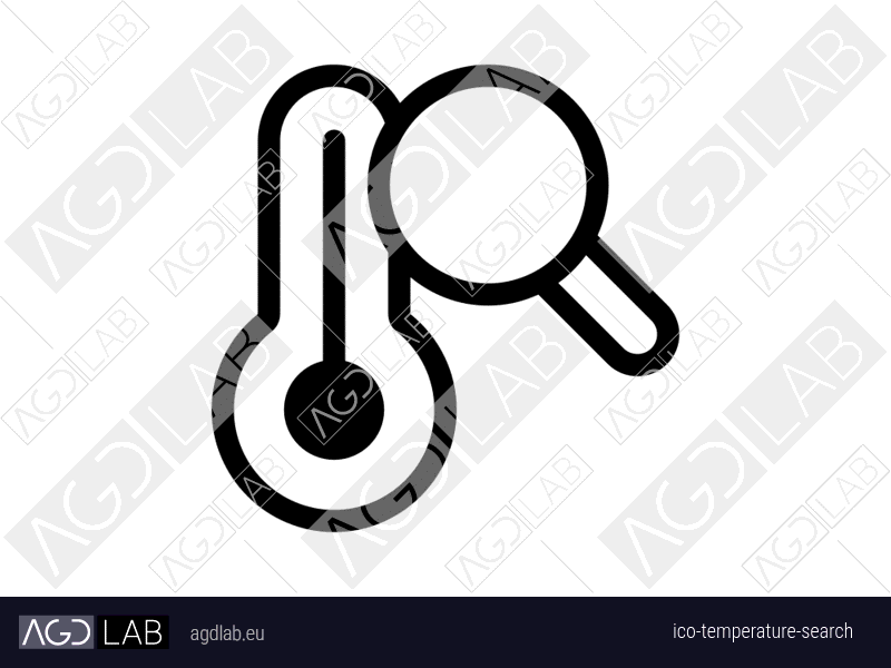 Temperature search icon