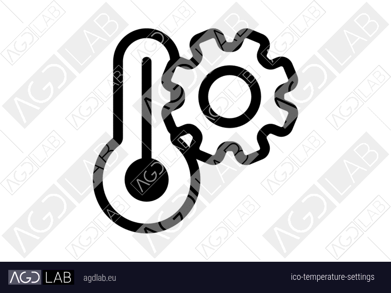 Temperature settings icon