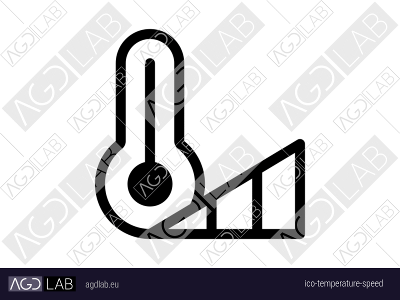 Temperature speed icon