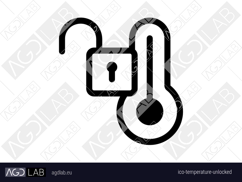 Temperature unlocked icon