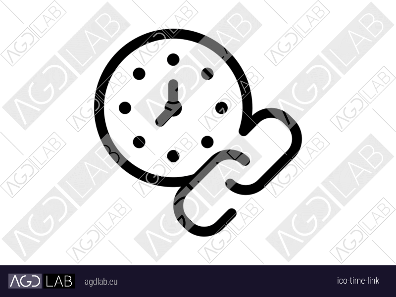 Time link icon