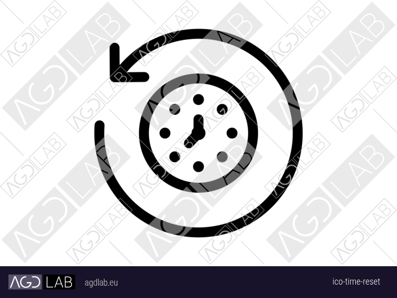 Time reset icon