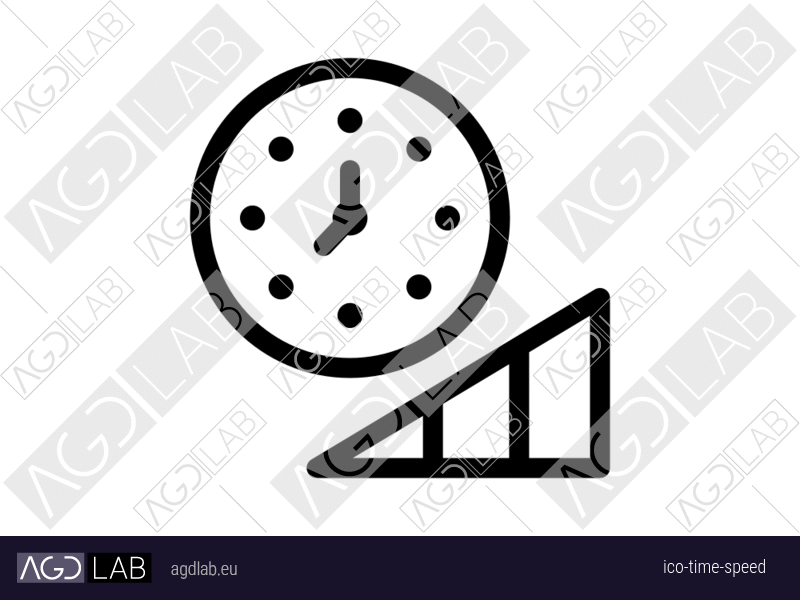 Time speed icon