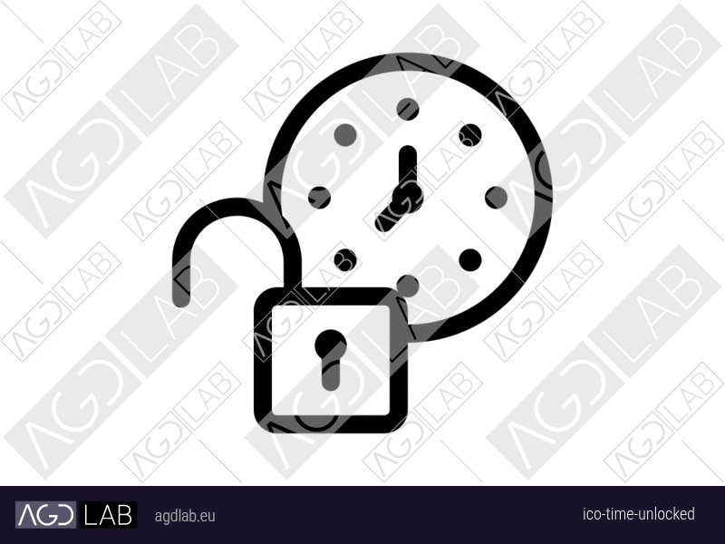 Time unlocked icon