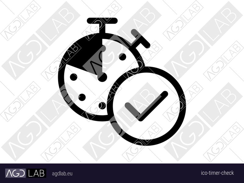 Timer check icon