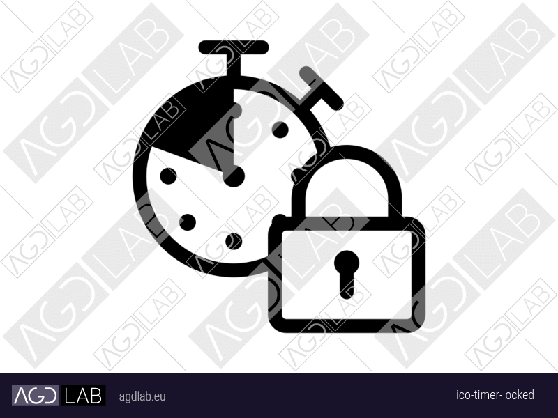 Timer locked icon