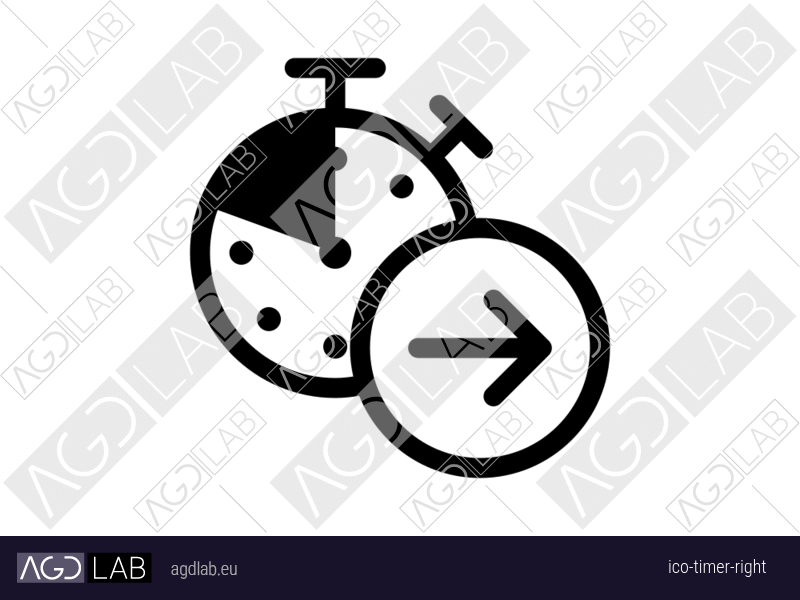 Timer right icon