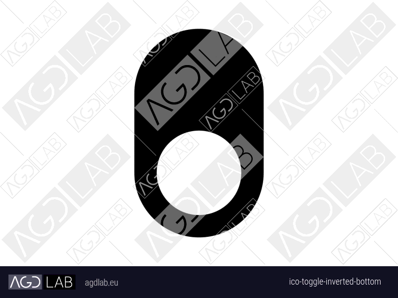 Toggle inverted bottom icon