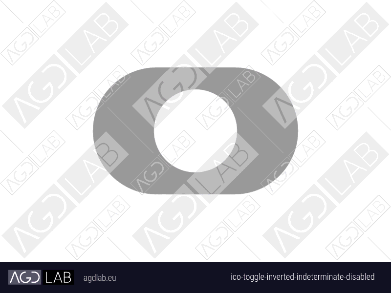 Toggle inverted indeterminate disabled icon