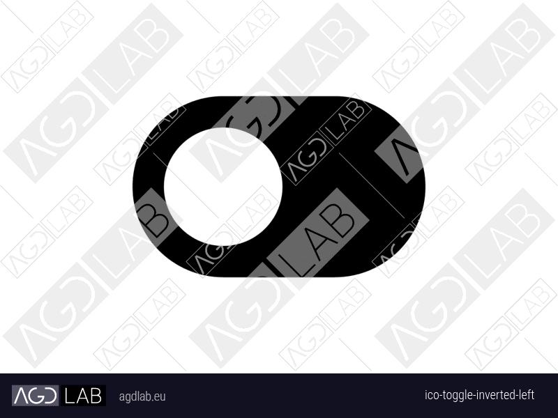 Toggle inverted left icon