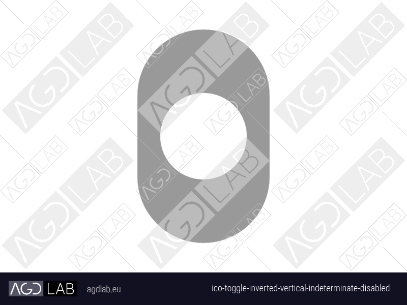 Toggle inverted vertical indeterminate disabled icon