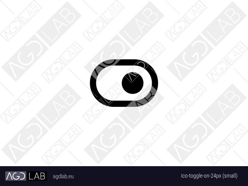 Toggle ON 24px (small) icon