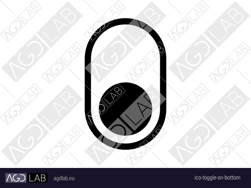 Toggle ON bottom icon