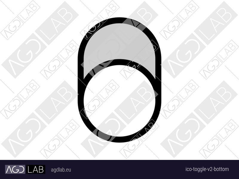 Toggle alternative version bottom icon