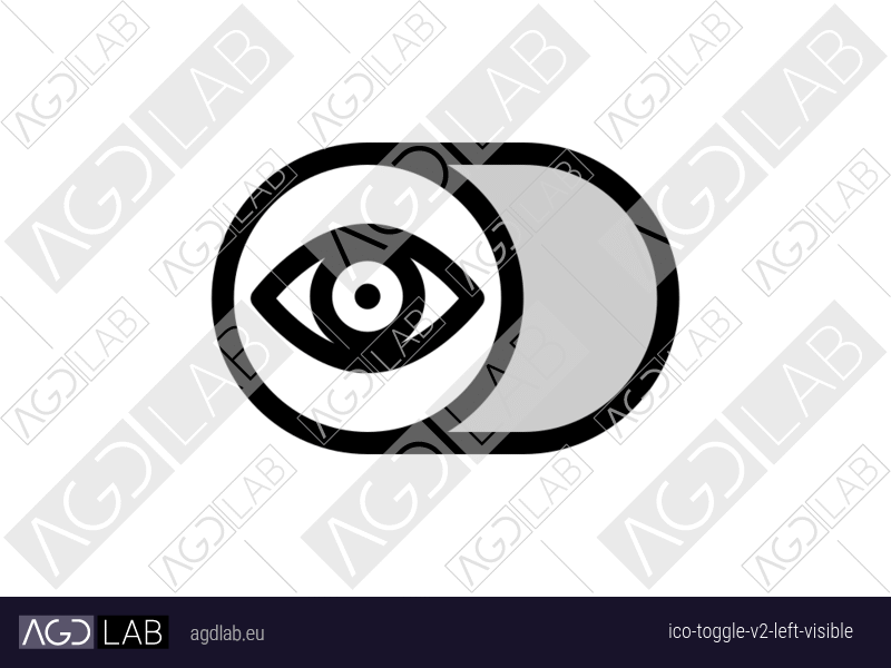 Toggle alternative version left visible icon