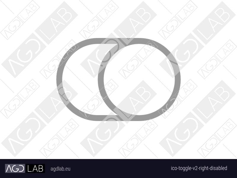 Toggle alternative version right disabled icon