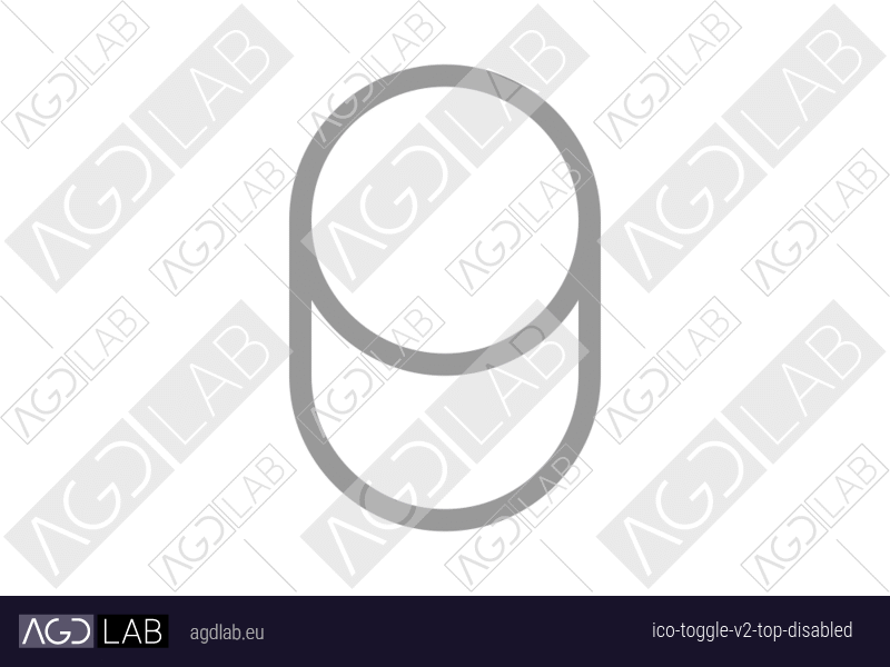 Toggle alternative version top disabled icon