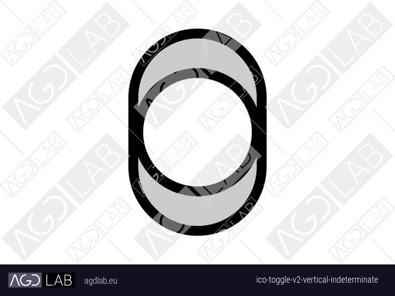 Toggle alternative version vertical indeterminate icon