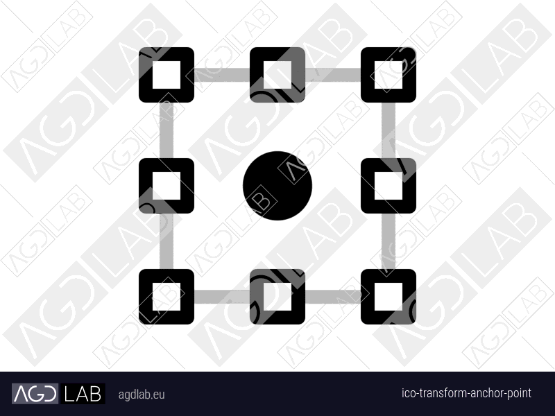 Transform anchor point icon