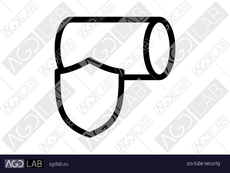Tube security icon