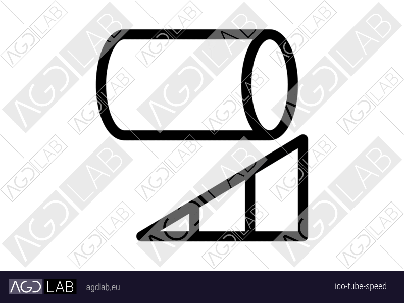 Tube speed icon