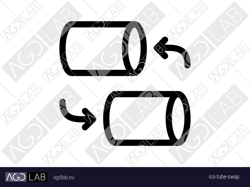 Tube swap icon