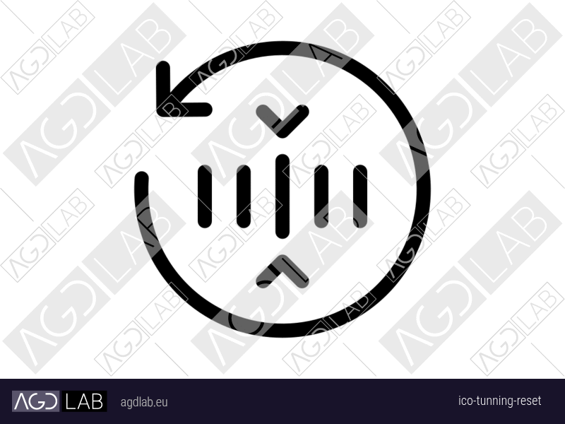 Tunning reset icon