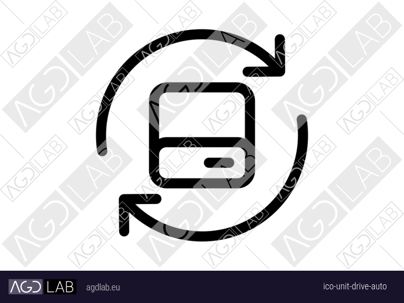 Unit drive auto icon