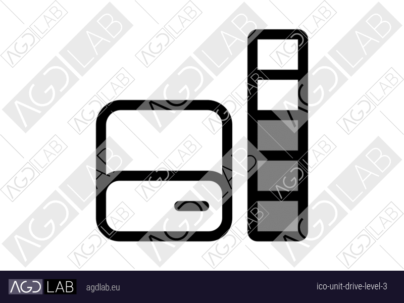 Unit drive level 3 icon