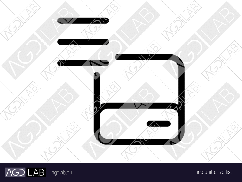 Unit drive list icon