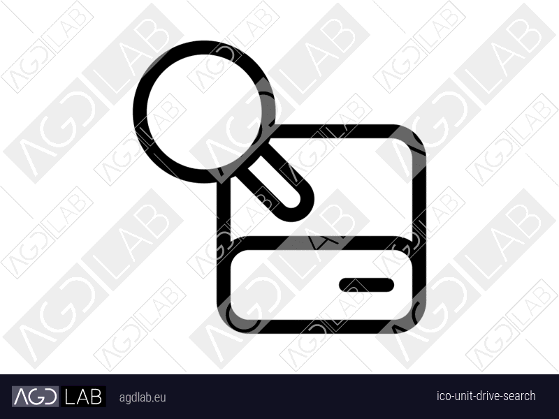 Unit drive search icon