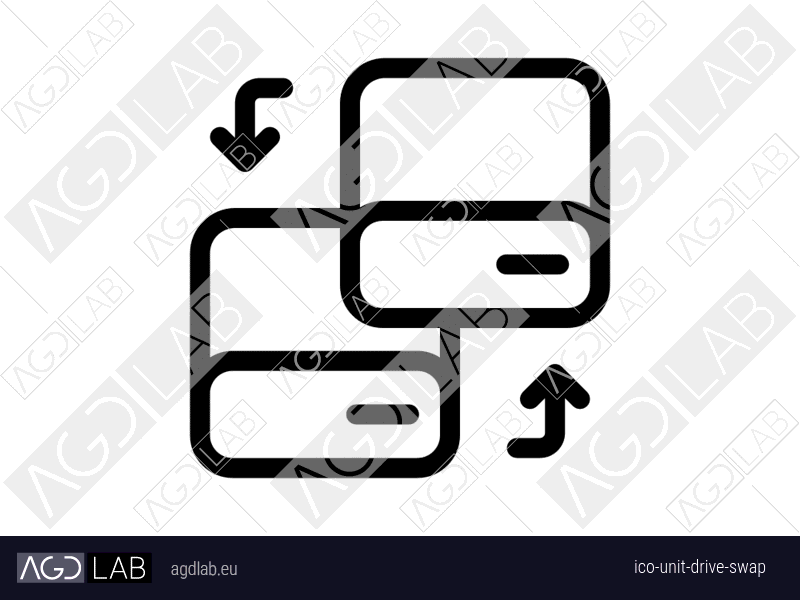 Unit drive swap icon